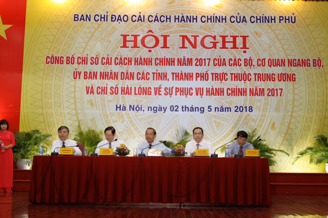 Quang Ninh, líder del Índice de Reforma Administrativa 2017 de Vietnam ảnh 1