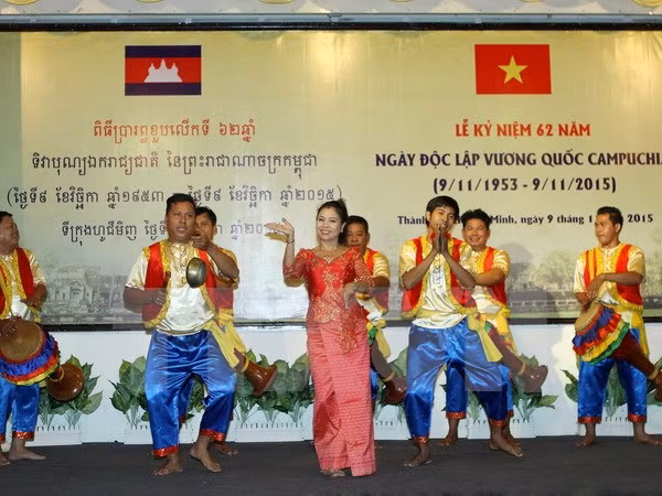 Conmemoran Día de Independencia de Cambodia en Ciudad Ho Chi Minh ảnh 1