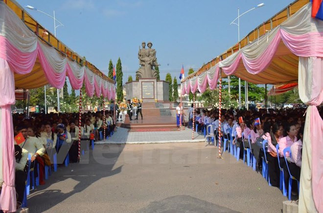 Inauguran Monumento de Mártires Cambodia- Vietnam ảnh 1
