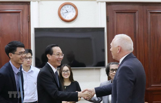 Provincia belga de Brabante Valón busca oportunidades de cooperación con Ciudad Ho Chi Minh ảnh 1 Provincia belga de Brabante Valón busca oportunidades de cooperación con Ciudad Ho Chi Minh ảnh 1