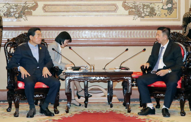 Fomenta Ciudad Ho Chi Minh relaciones con la ciudad sudcoreana de Ansan ảnh 1 Fomenta Ciudad Ho Chi Minh relaciones con la ciudad sudcoreana de Ansan ảnh 1