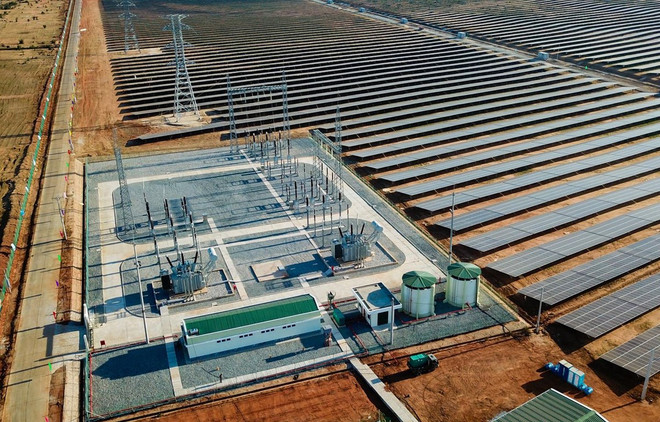 Inauguran en Vietnam mayor complejo de energía solar en el Sudeste Asiático ảnh 1 Inauguran en Vietnam mayor complejo de energía solar en el Sudeste Asiático ảnh 1