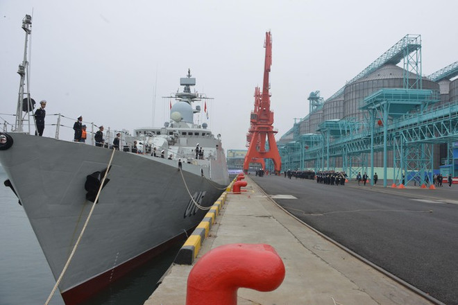 Visitan China buques de las Fuerzas Navales de Vietnam ảnh 1 Visitan China buques de las Fuerzas Navales de Vietnam ảnh 1