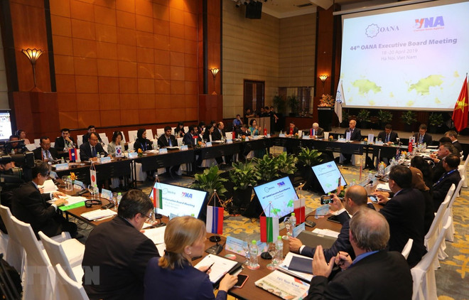Miembros de OANA elogia el tema de la 44 Reunión y la organización de la VNA ảnh 1 Miembros de OANA elogia el tema de la 44 Reunión y la organización de la VNA ảnh 1