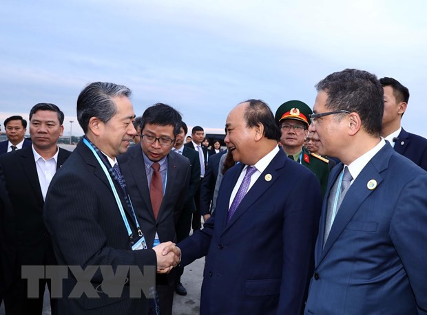 Premier vietnamita concluye participación en Foro de la Franja y la Ruta en China ảnh 1  Premier vietnamita concluye participación en Foro de la Franja y la Ruta en China ảnh 1