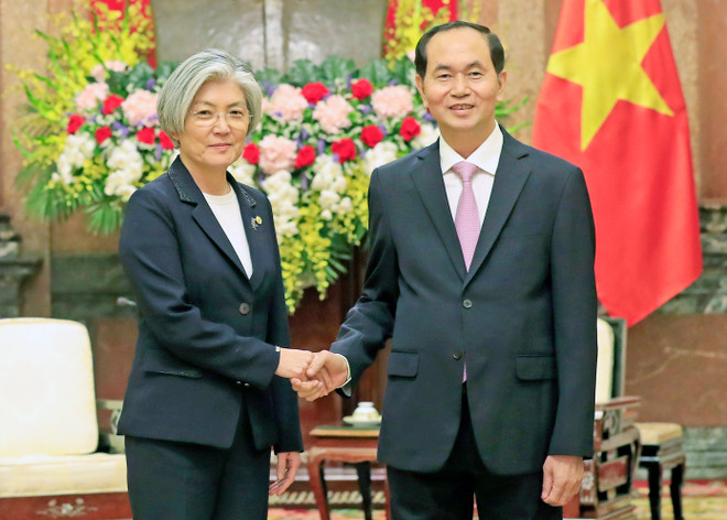 Vietnam aprecia política hacia el Sur de Sudcorea, afirma presidente Dai Quang ảnh 1 Vietnam aprecia política hacia el Sur de Sudcorea, afirma presidente Dai Quang ảnh 1