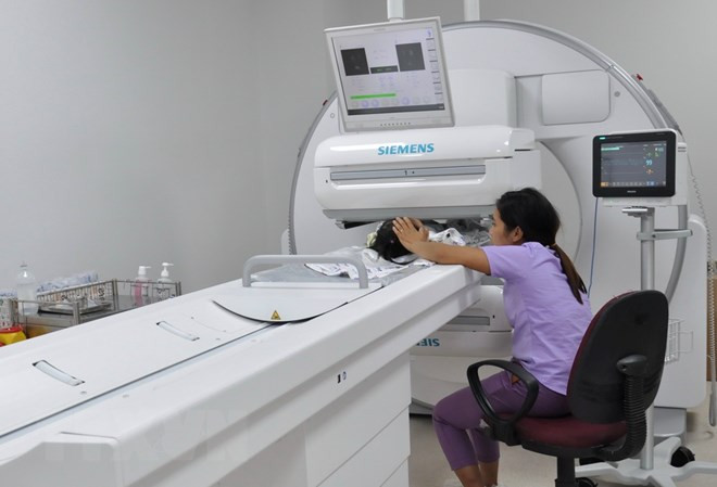 Aplican medicina nuclear por primera vez en hospital pediátrico en Vietnam ảnh 1 Aplican medicina nuclear por primera vez en hospital pediátrico en Vietnam ảnh 1