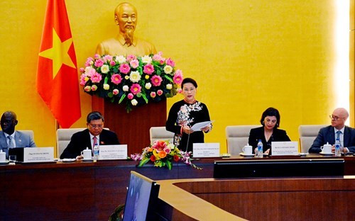Vietnam dispuesta a estrechar coordinación con Red Parlamentaria sobre BM y FMI ảnh 1 Vietnam dispuesta a estrechar coordinación con Red Parlamentaria sobre BM y FMI ảnh 1