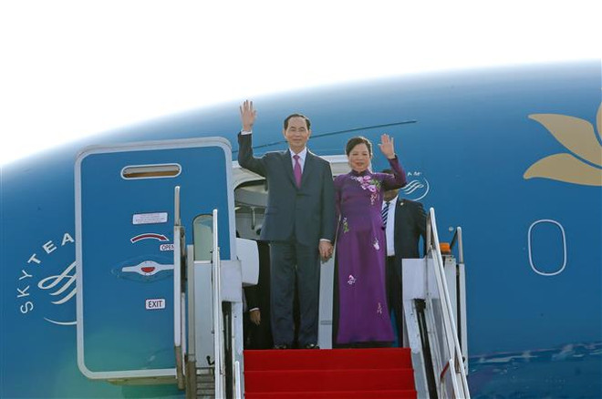 Bangladesh ofrece solemne recepción al presidente de Vietnam ảnh 1 Bangladesh ofrece solemne recepción al presidente de Vietnam ảnh 1