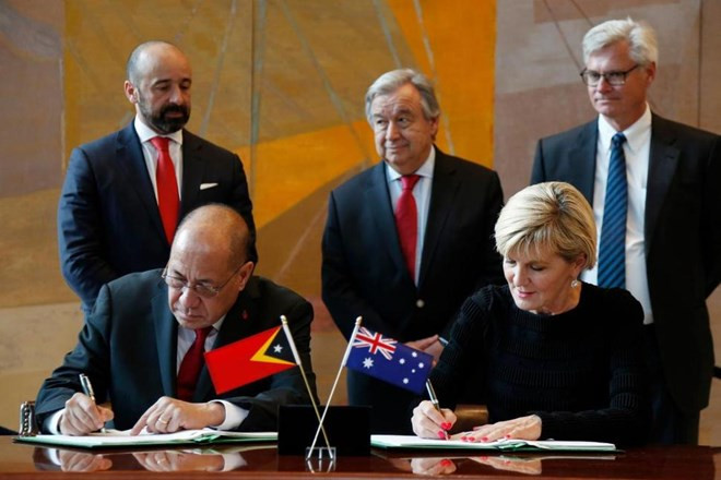 Australia y Timor Leste firman tratado de límites marítimos ảnh 1