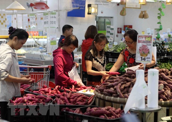 Registran aumento de IPC en Hanoi y Ciudad Ho Chi Minh en febrero ảnh 1 Registran aumento de IPC en Hanoi y Ciudad Ho Chi Minh en febrero ảnh 1