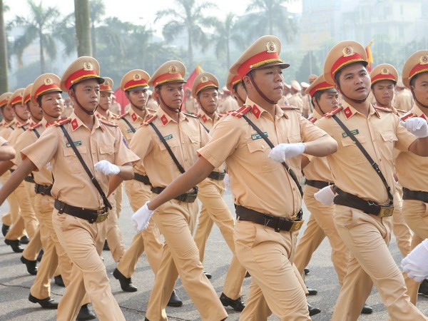 Policía Popular de Vietnam se esfuerza por cumplir enseñanzas del Presidente Ho Chi Minh ảnh 1 Policía Popular de Vietnam se esfuerza por cumplir enseñanzas del Presidente Ho Chi Minh ảnh 1