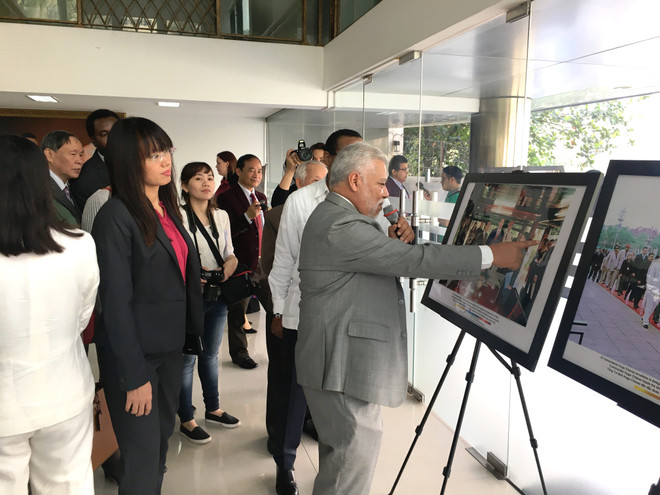 Conmemoran en Hanoi aniversario de la partida física de Hugo Chávez ảnh 1 Conmemoran en Hanoi aniversario de la partida física de Hugo Chávez ảnh 1