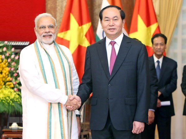 Aprecian el desarrollo de lazos multifacéticos Vietnam-India ảnh 1 Aprecian el desarrollo de lazos multifacéticos Vietnam-India ảnh 1