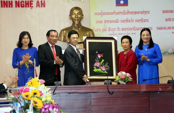 Destacan esfuerzos de provincia vietnamita de Nghe An en fomento de nexos Vietnam-Laos ảnh 1 Destacan esfuerzos de provincia vietnamita de Nghe An en fomento de nexos Vietnam-Laos ảnh 1