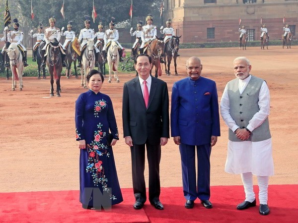 Vietnam e India trazan orientaciones de cooperación bilateral ảnh 1 Vietnam e India trazan orientaciones de cooperación bilateral ảnh 1