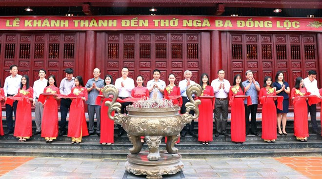 Inauguran templo dedicado a mártires en provincia vietnamita ảnh 1  Inauguran templo dedicado a mártires en provincia vietnamita ảnh 1