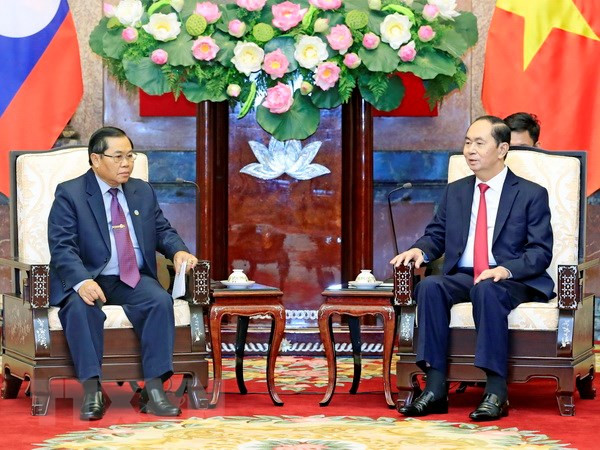 Presidente de Vietnam insta a formentar cooperación parlamentaria entre su país y Laos ảnh 1 Presidente de Vietnam insta a formentar cooperación parlamentaria entre su país y Laos ảnh 1