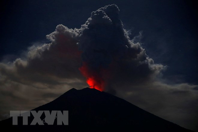 Turismo de Indonesia sin afectaciones por erupción del volcán Agung ảnh 1 Turismo de Indonesia sin afectaciones por erupción del volcán Agung ảnh 1