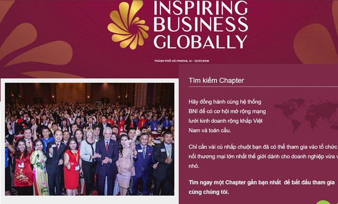 Encuentro anual de BNI Vietnam atrae a más de mil empresarios ảnh 1 Encuentro anual de BNI Vietnam atrae a más de mil empresarios ảnh 1