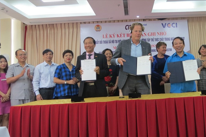 Acuerdo sobre diálogo con trabajadores textiles entre Vietnam y Países Bajos ảnh 1 Acuerdo sobre diálogo con trabajadores textiles entre Vietnam y Países Bajos ảnh 1
