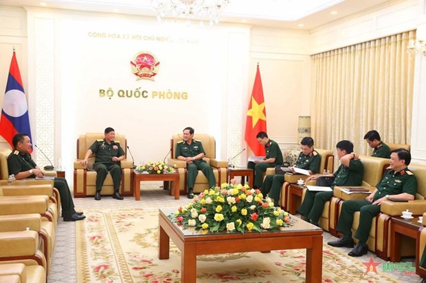 Vietnam y Laos fortalecen cooperación en defensa ảnh 1