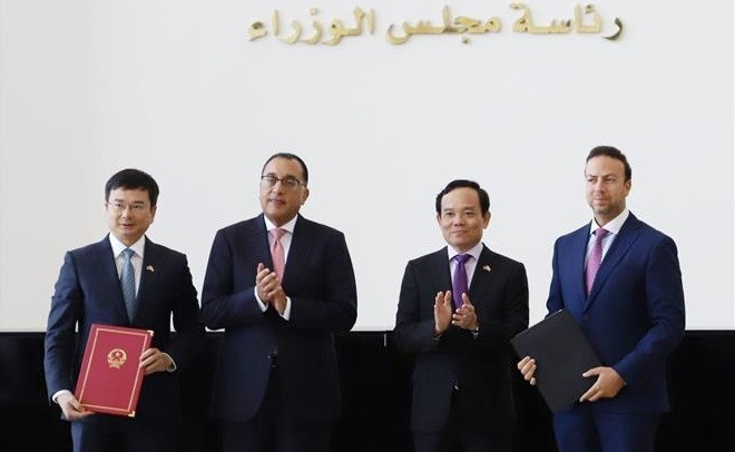 Hanoi y El Cairo firman acuerdo de amistad y cooperación ảnh 1 Hanoi y El Cairo firman acuerdo de amistad y cooperación ảnh 1