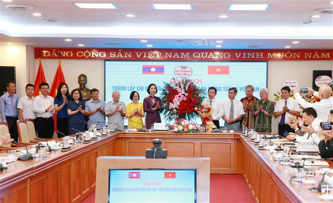 Destacan papel de filial de Asociación de Amistad Vietnam-Laos en VNA ảnh 1