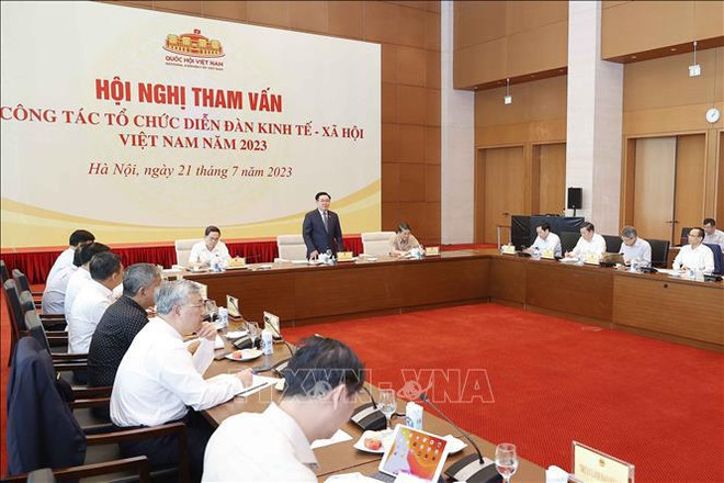 Prevén organizar el Foro Socioeconómico de Vietnam en septiembre próximo ảnh 2 Prevén organizar el Foro Socioeconómico de Vietnam en septiembre próximo ảnh 2