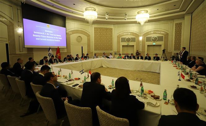 Vietnam e Israel reiteran esfuerzos por consolidar amistad y cooperación ảnh 3 Vietnam e Israel reiteran esfuerzos por consolidar amistad y cooperación ảnh 3