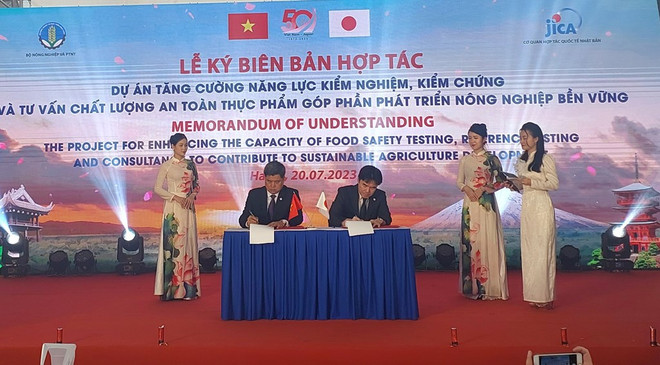 Inauguran laboratorio de verificación de productos agrícolas en Hanoi ảnh 2