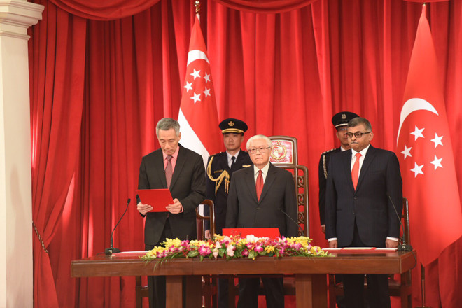 Juramentado nuevo gabinete de Singapur ảnh 1 Juramentado nuevo gabinete de Singapur ảnh 1