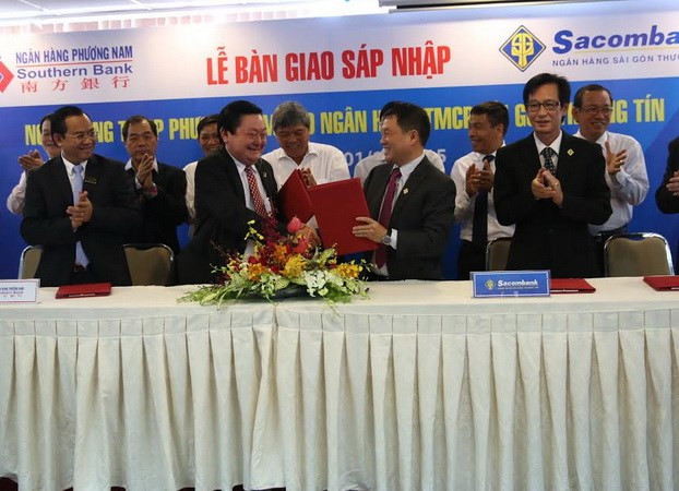 Realizan fusión de Southern Bank con Sacombank ảnh 1 Realizan fusión de Southern Bank con Sacombank ảnh 1