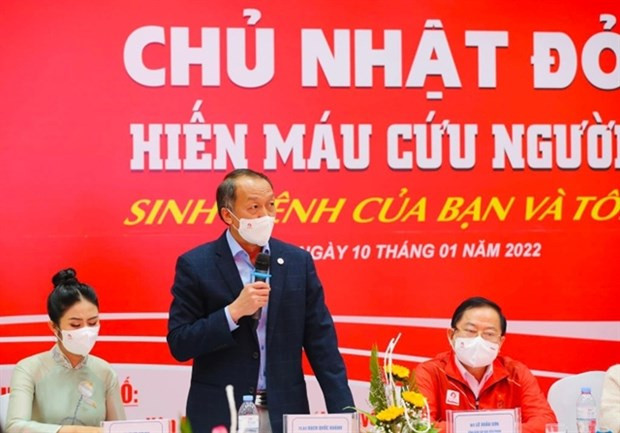 Lanzan campaña de donación de sangre en Vietnam en 2022 ảnh 1 Lanzan campaña de donación de sangre en Vietnam en 2022 ảnh 1