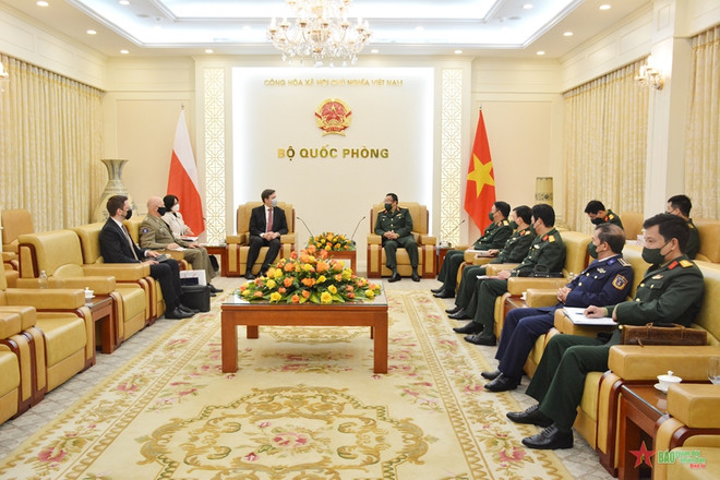 Promueven Vietnam y Polonia cooperación en defensa ảnh 2 Promueven Vietnam y Polonia cooperación en defensa ảnh 2