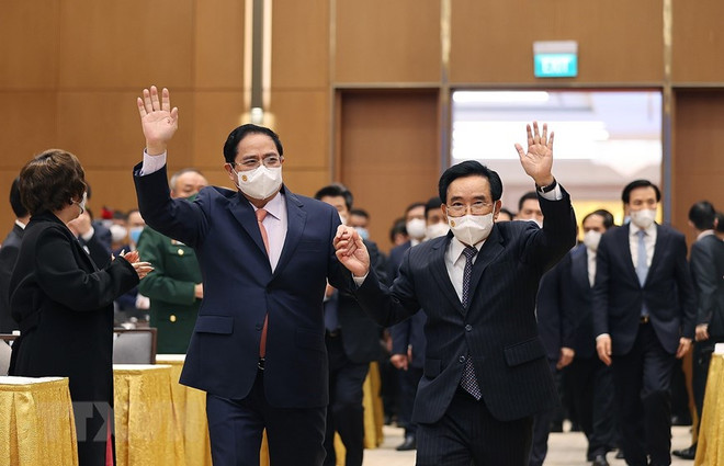 Proponen medidas para agilizar cooperación entre Vietnam y Laos en 2022 ảnh 1 Proponen medidas para agilizar cooperación entre Vietnam y Laos en 2022 ảnh 1