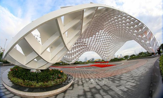 Inaugura ciudad vietnamita de Da Nang parque APEC ảnh 1 Inaugura ciudad vietnamita de Da Nang parque APEC ảnh 1