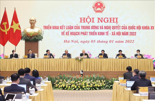 Gobierno vietnamita promulga resolución para implementar plan de desarrollo socioeconómico de 2022 ảnh 2 Gobierno vietnamita promulga resolución para implementar plan de desarrollo socioeconómico de 2022 ảnh 2