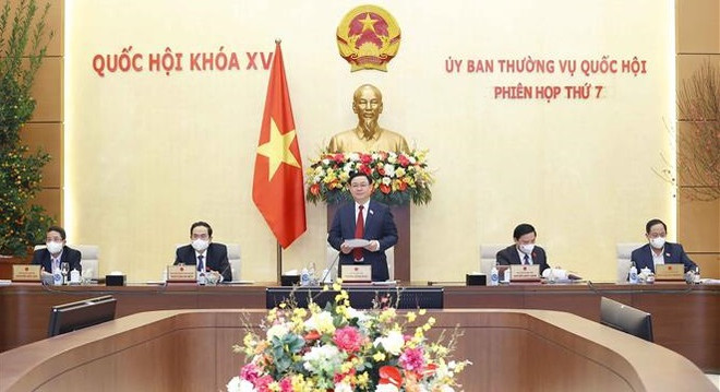 Inauguran séptima reunión del Comité Permanente de la Asamblea Nacional de Vietnam ảnh 1