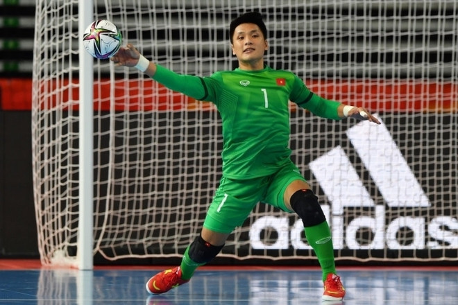 Jugador vietnamita en la lista de 10 mejores porteros mundiales de futsal ảnh 1