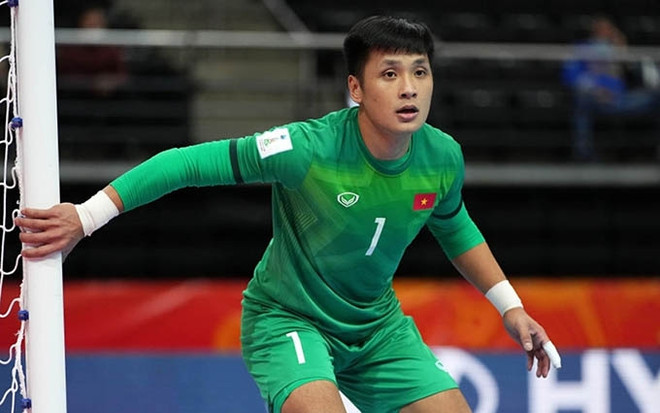 Jugador vietnamita entre los 10 candidatos al mejor portero del mundo de futsal ảnh 1