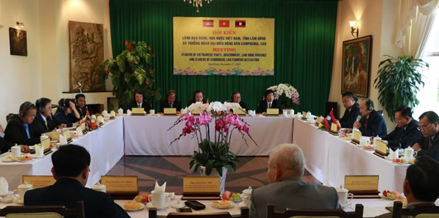 Valoran medidas para fortalecer los lazos entre agricultores de Vietnam, Laos y Camboya ảnh 1 Valoran medidas para fortalecer los lazos entre agricultores de Vietnam, Laos y Camboya ảnh 1