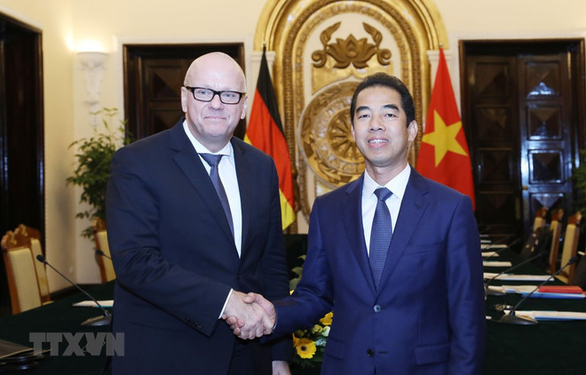 Vietnam y Alemania buscan agilizar asociación estratégica ảnh 1 Vietnam y Alemania buscan agilizar asociación estratégica ảnh 1