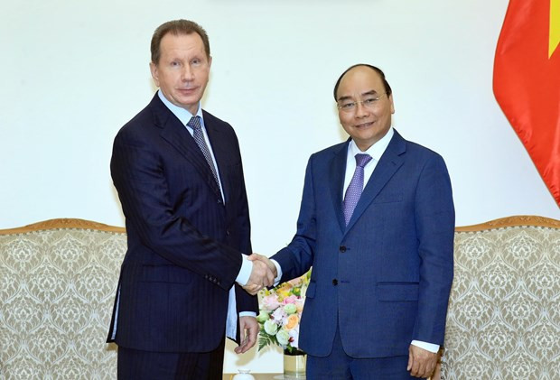 Primer ministro de Vietnam recibe a jefe de la Guardia Nacional de Rusia ảnh 1 Primer ministro de Vietnam recibe a jefe de la Guardia Nacional de Rusia ảnh 1