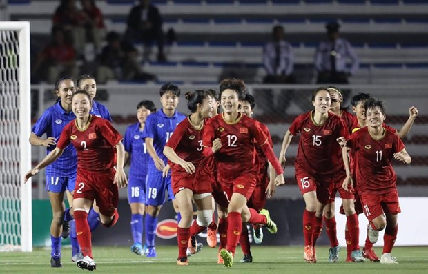 Destacan a la selección femenina de fútbol como orgullo de mujeres vietnamitas ảnh 1 Destacan a la selección femenina de fútbol como orgullo de mujeres vietnamitas ảnh 1