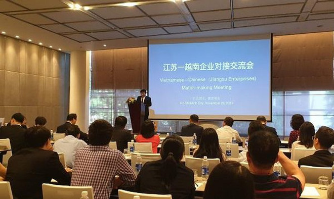 Impulsan intercambio comercial entre Ciudad Ho Chi Minh y provincia china de Jiangsu ảnh 1 Impulsan intercambio comercial entre Ciudad Ho Chi Minh y provincia china de Jiangsu ảnh 1