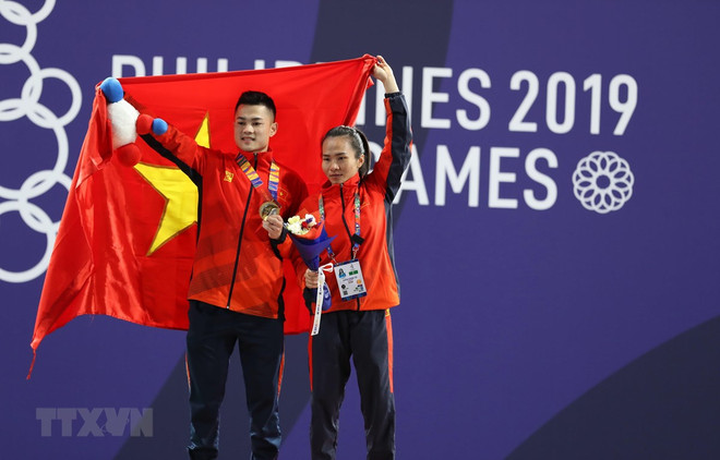 Vietnam ocupa temporalmente segundo puesto en juegos sudesteasiáticos ảnh 1 Vietnam ocupa temporalmente segundo puesto en juegos sudesteasiáticos ảnh 1