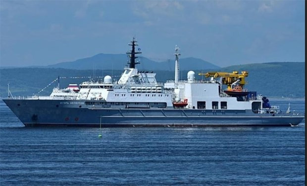 Buque de rescate de Rusia realiza visita a Vietnam ảnh 1 Buque de rescate de Rusia realiza visita a Vietnam ảnh 1
