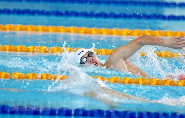 Rompe nadador vietnamita récord en Juegos Deportivos del Sudeste Asiático ảnh 1 Rompe nadador vietnamita récord en Juegos Deportivos del Sudeste Asiático ảnh 1