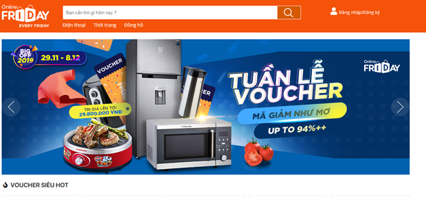 Ofrecerá Día de Compras en línea de Vietnam descuentos de hasta 70 por ciento ảnh 1 Ofrecerá Día de Compras en línea de Vietnam descuentos de hasta 70 por ciento ảnh 1